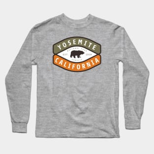 Yosemite National Park Logo Long Sleeve T-Shirt